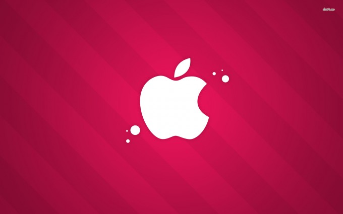 Apple Logo Wallpapers HD pink
