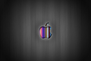 Apple Logo Wallpapers HD rainbow stripped