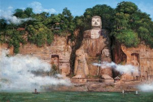 Buddha Wallpaper pictures HD mountain sculpture nature