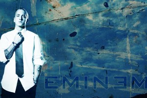 Eminem Wallpapers HD blue text
