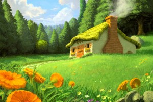 Forest Wallpapers HD fantasy hut house