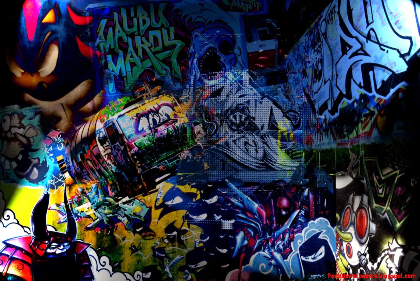 Graffiti HD Desktop Wallpapers A4