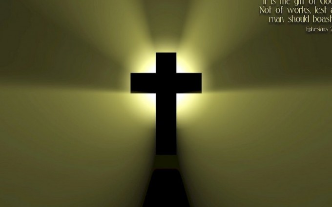 Jesus Wallpapers Images HD cross green background