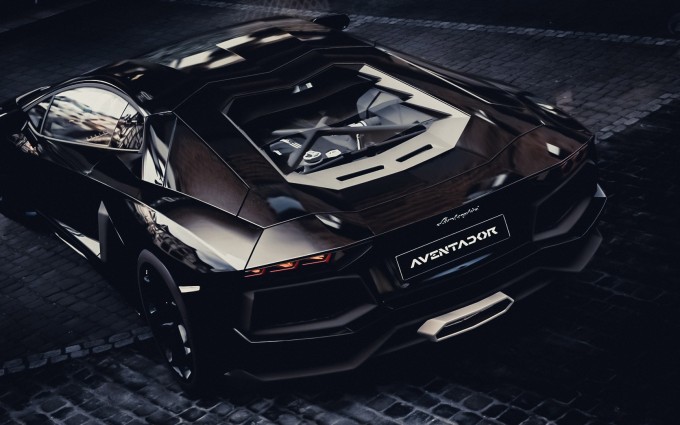 Lamborghini Aventador Wallpapers HD A31 Black - lamborghini aventador desktop sports cars, race cars, luxury cars, expensive cars, wallpapers pictures images free download