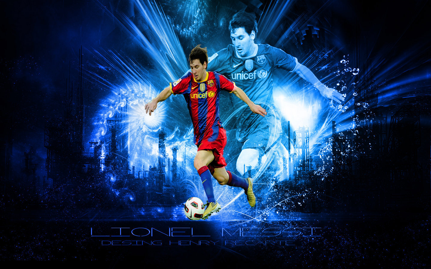 Messi Wallpaper shoot