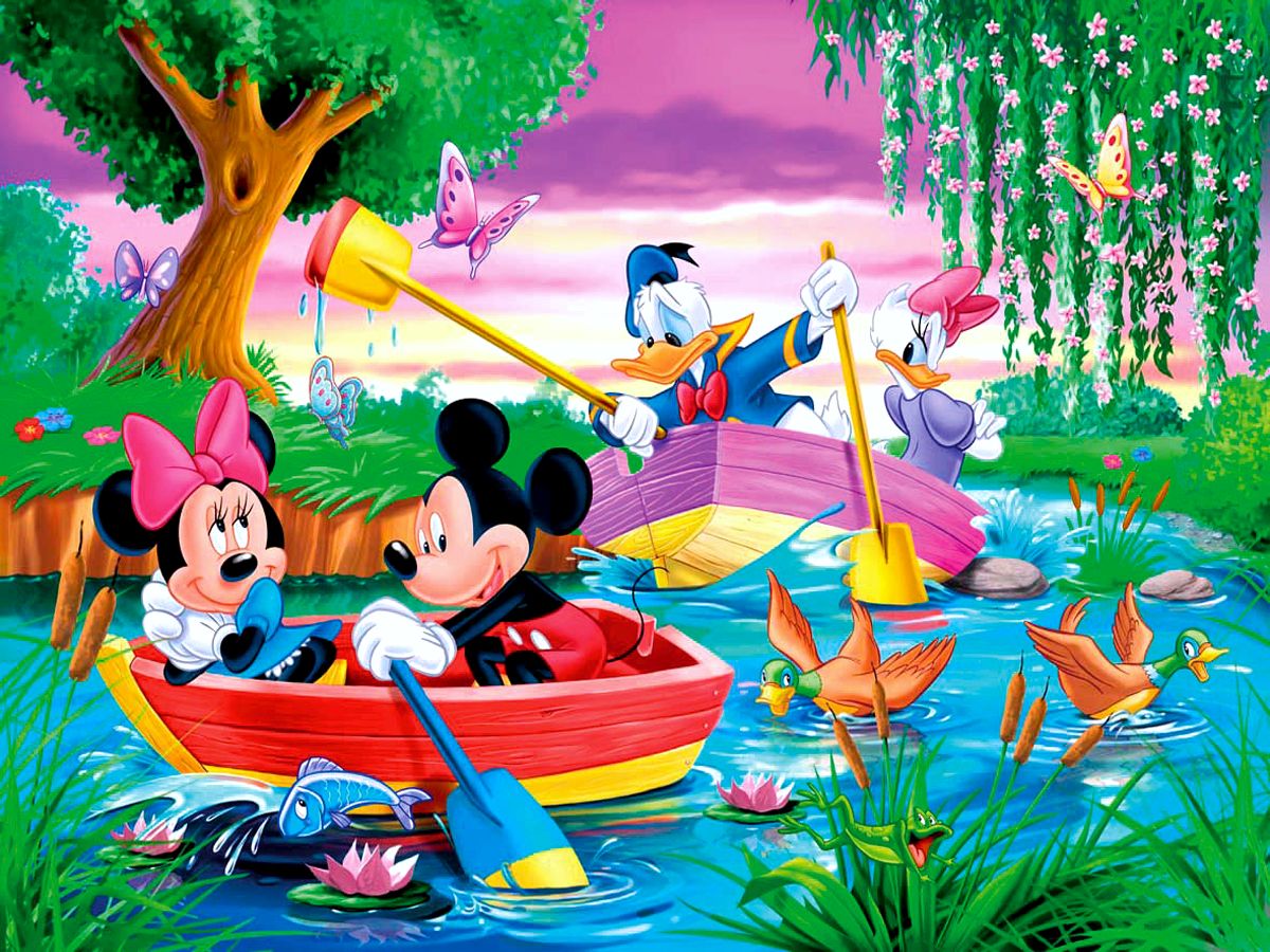 Mickey Mouse Wallpapers river