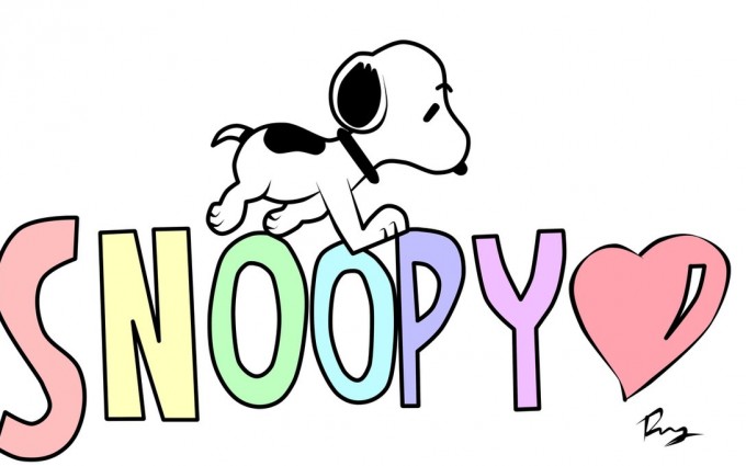 Snoopy Wallpapers HD hearts