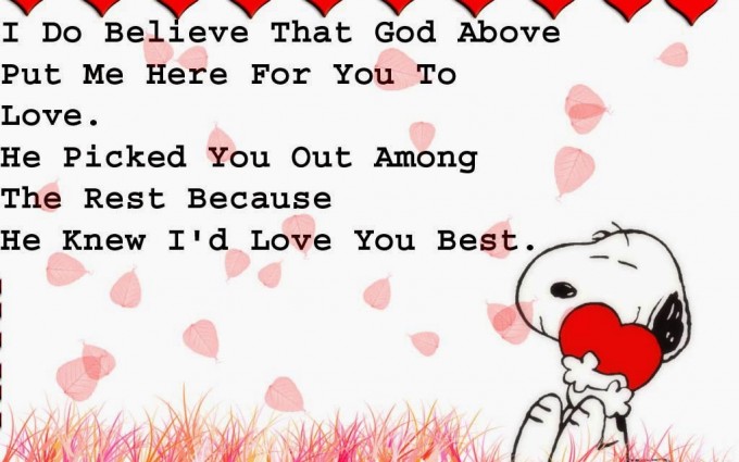 Snoopy Wallpapers HD valentine love