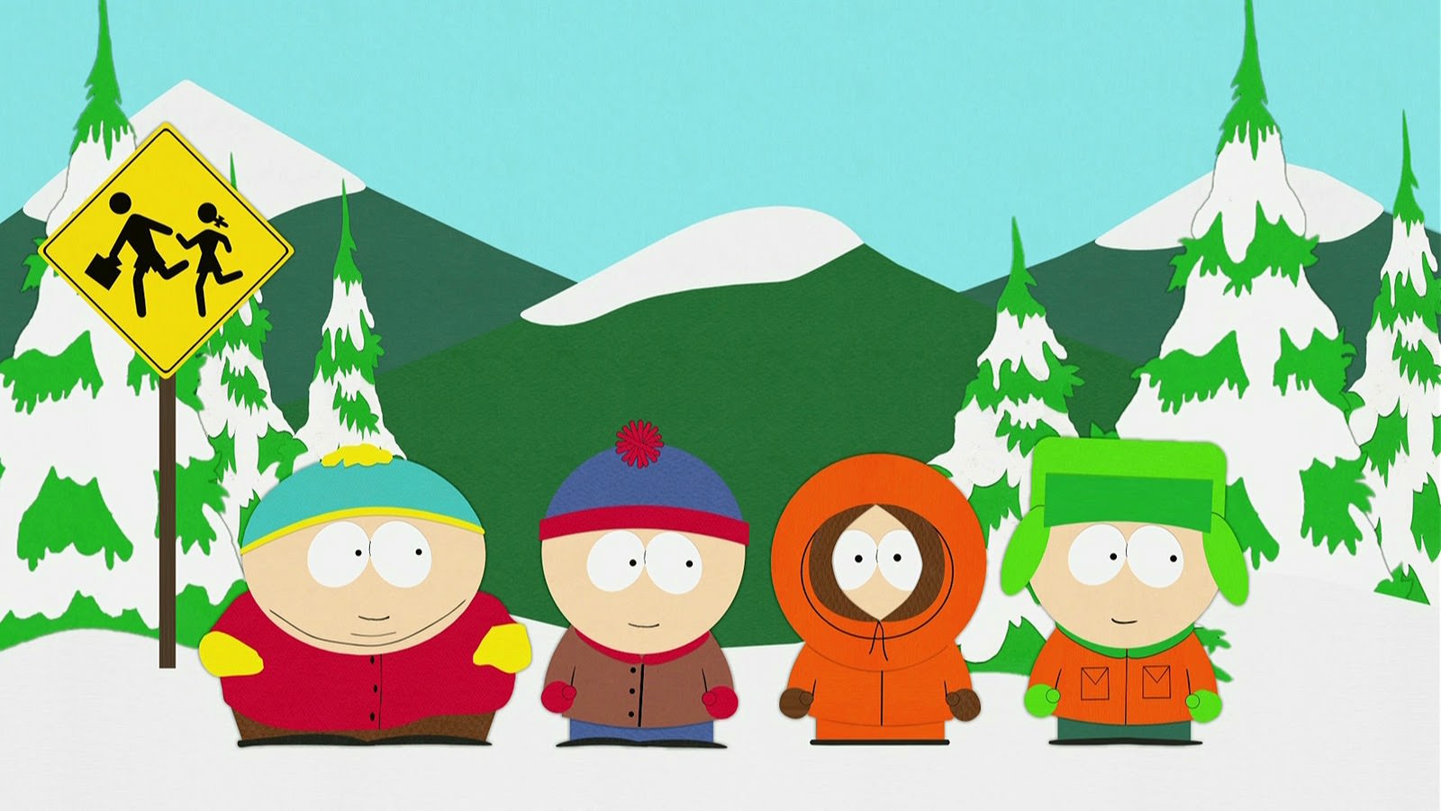 South Park Wallpapers HD mountains white snow