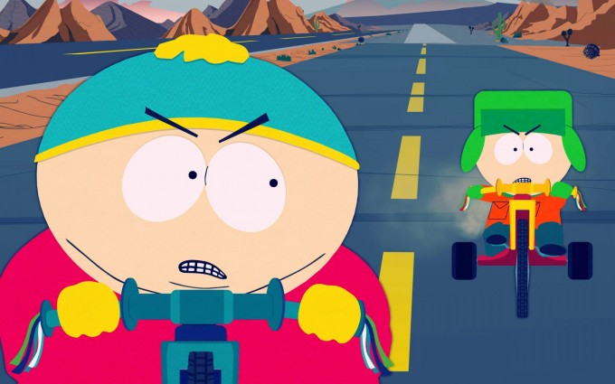 South Park Wallpapers HD cycle race
