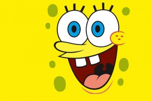 SpongeBob SquarePants wallpapers HD open laugh