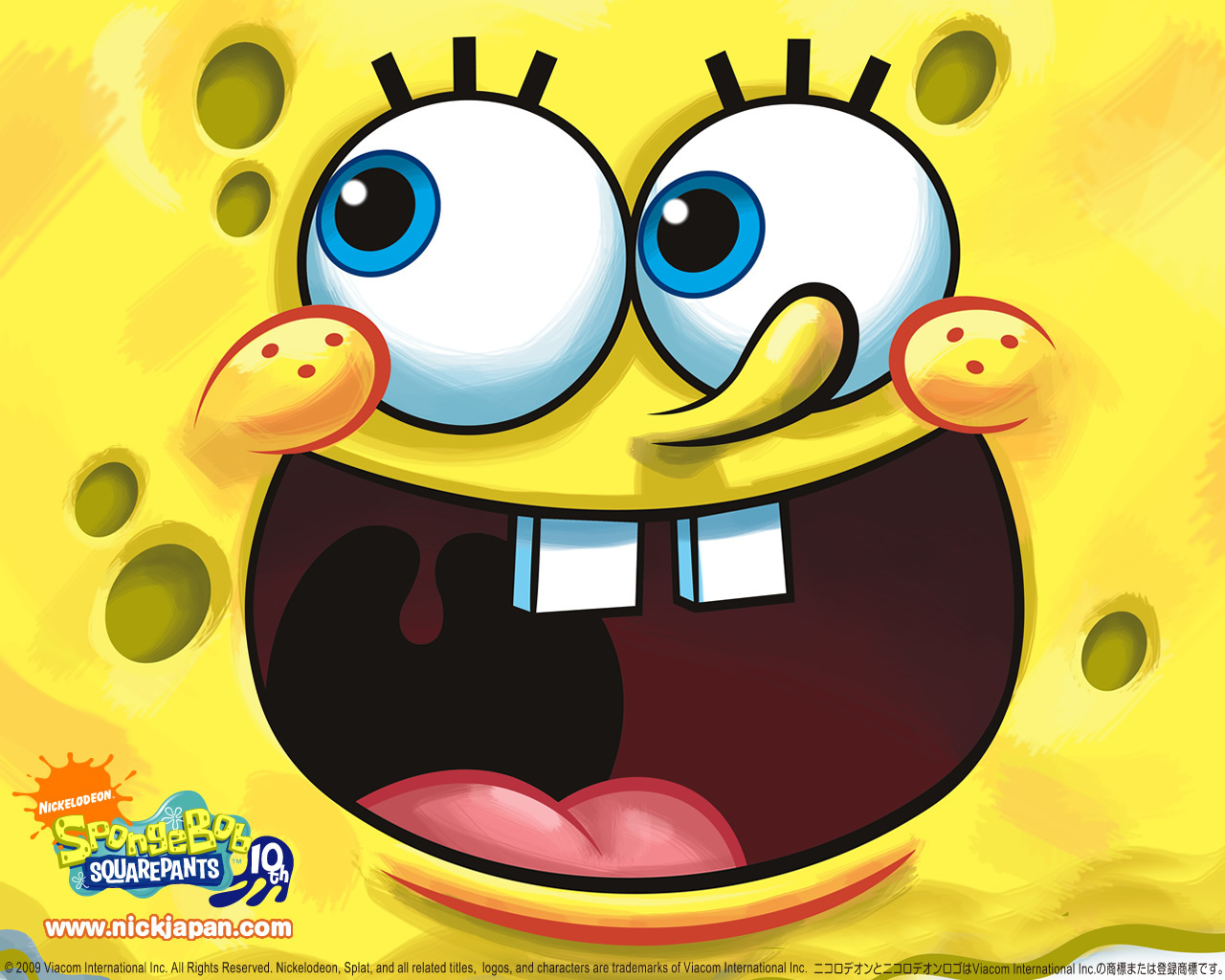 SpongeBob SquarePants wallpapers HD smile