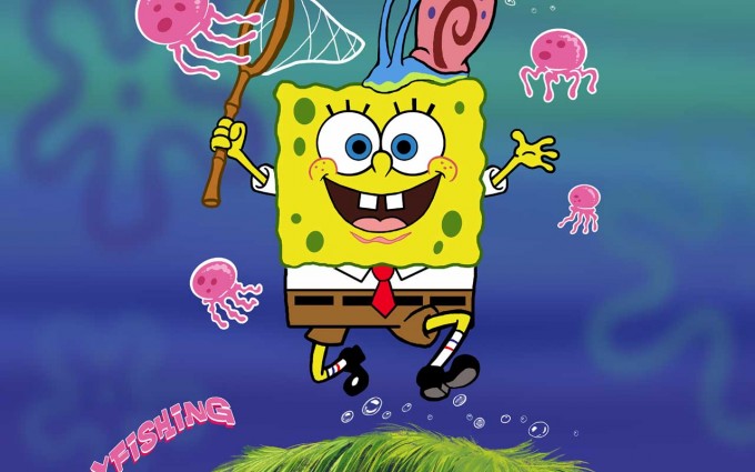 SpongeBob SquarePants wallpapers HD pink octopus