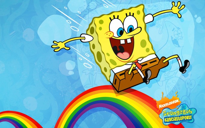 SpongeBob SquarePants wallpapers HD  rainbow