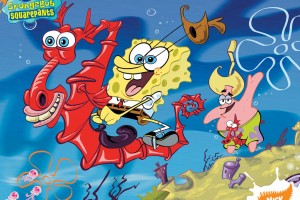 SpongeBob SquarePants wallpapers HD blue background