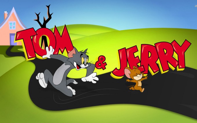 Tom and Jerry Wallpapers running