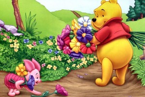 Winnie The Pooh Wallpapers HD flowers