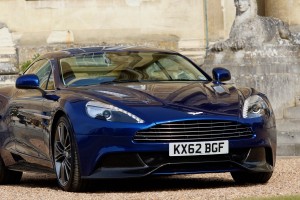 Aston Martin Vanquish blue A6