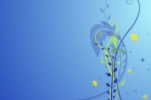 abstract wallpapers hd blue  flower 2