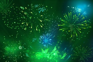 abstract wallpapers hd fireworks green