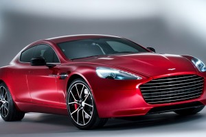 aston martin rapide red sides