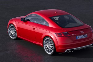 audi tts red background