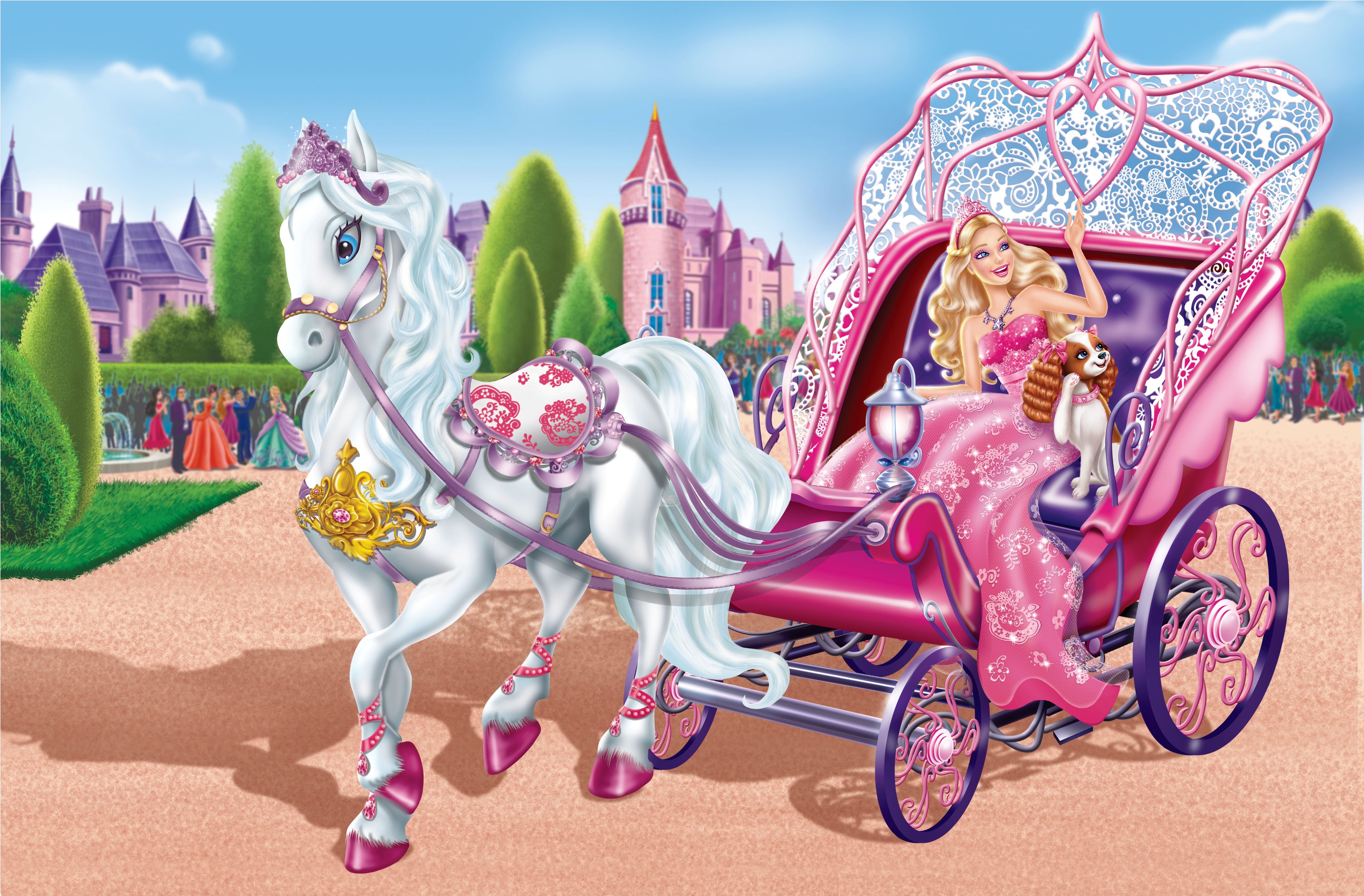 barbie wallpaper horse