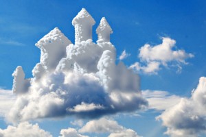 cloud wallpaper castle