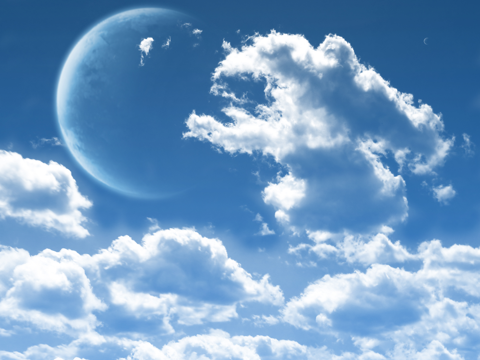 cloud wallpaper moon