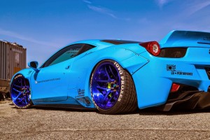ferrari 458 italia blue racing
