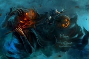 halloween wallpapers scarecrow