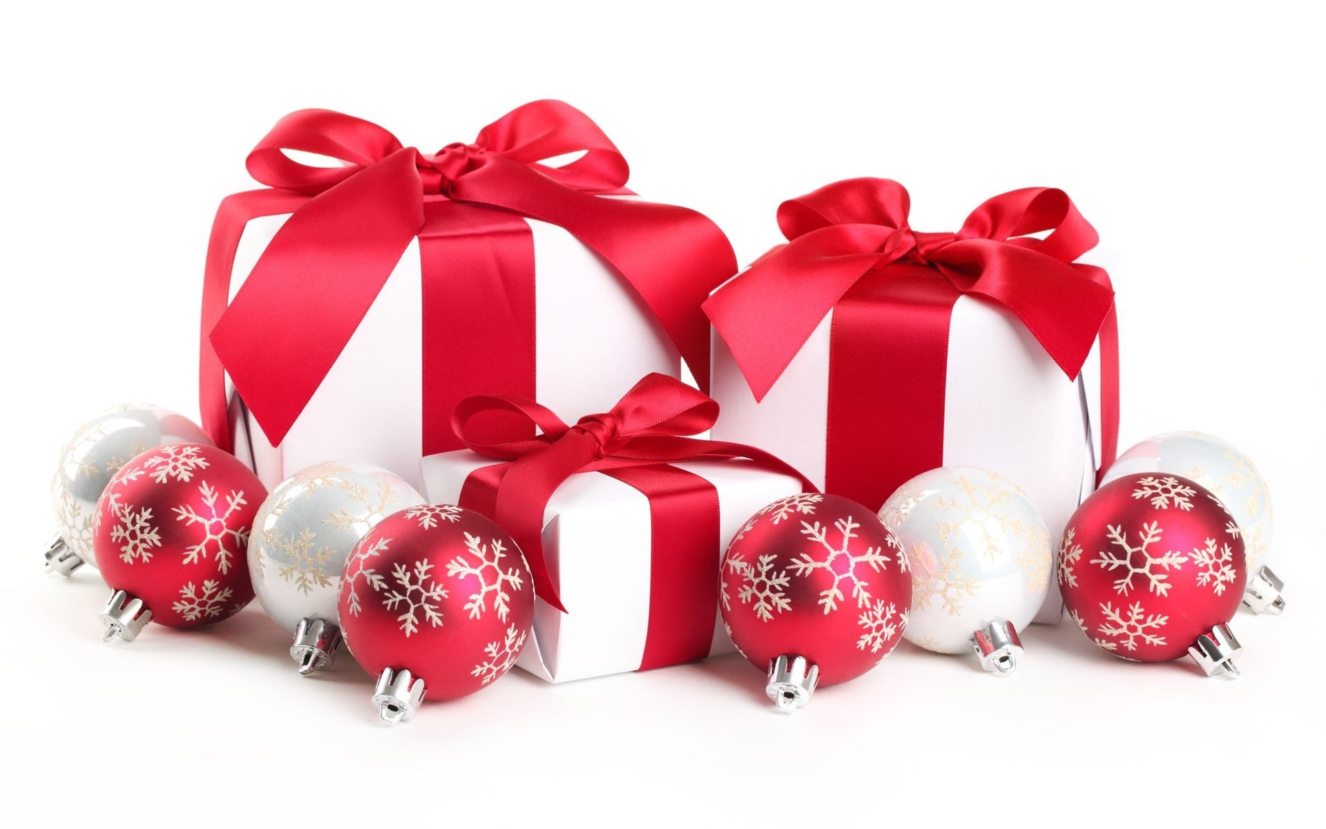 merry christmas wallpapers gifts white