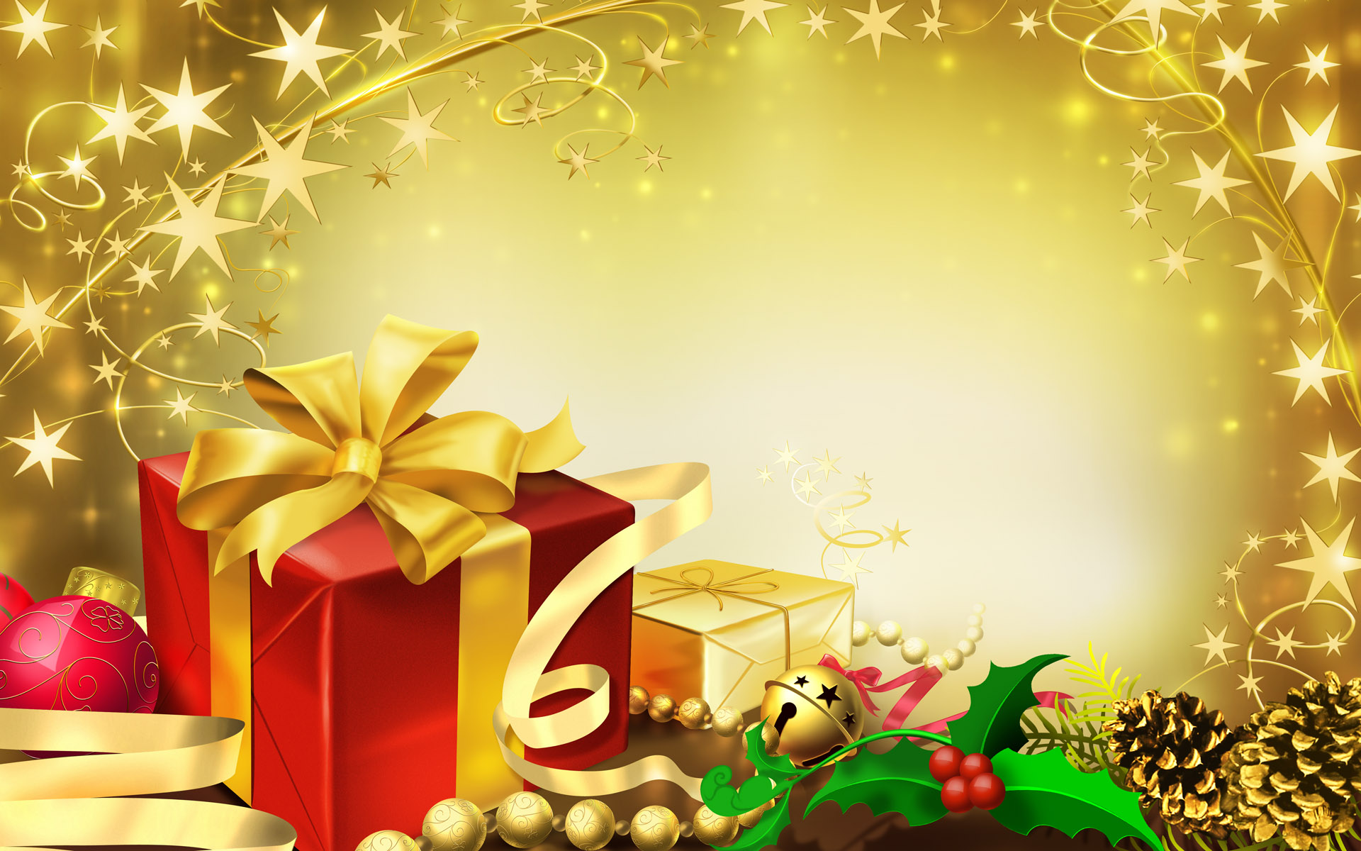 merry christmas wallpapers gifts
