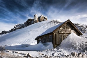 snow wallpaper house