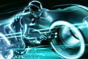 tron wallpapers blue
