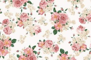 vintage rose wallpaper