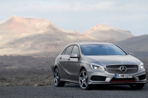 mercedes a class grey picture