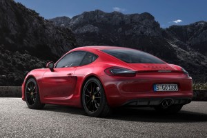porsche cayman gts red picture