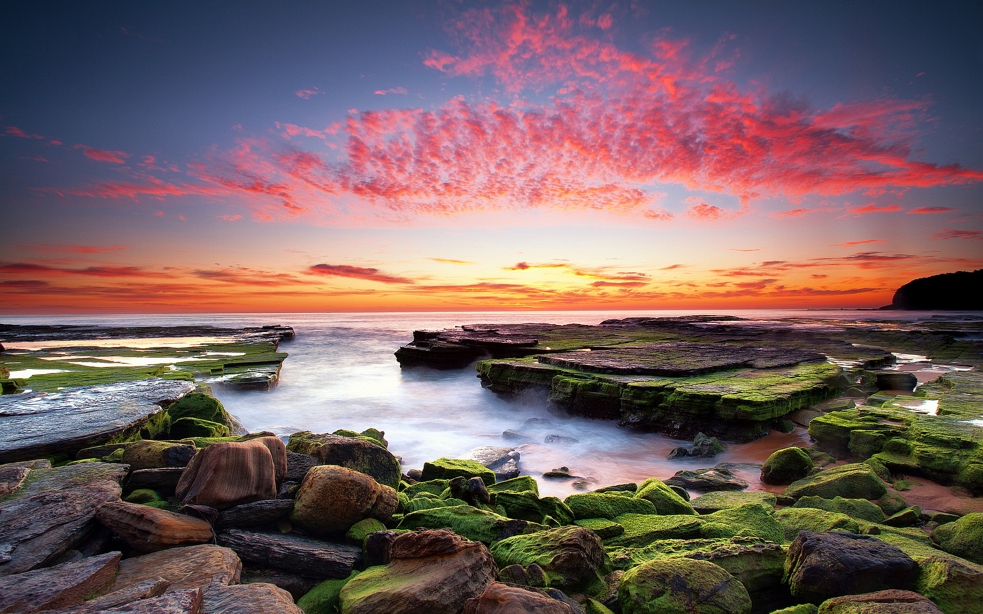 sunset coastal - HD Desktop Wallpapers | 4k HD