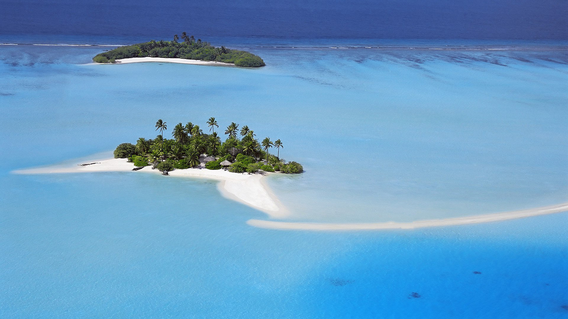 tropical beach island