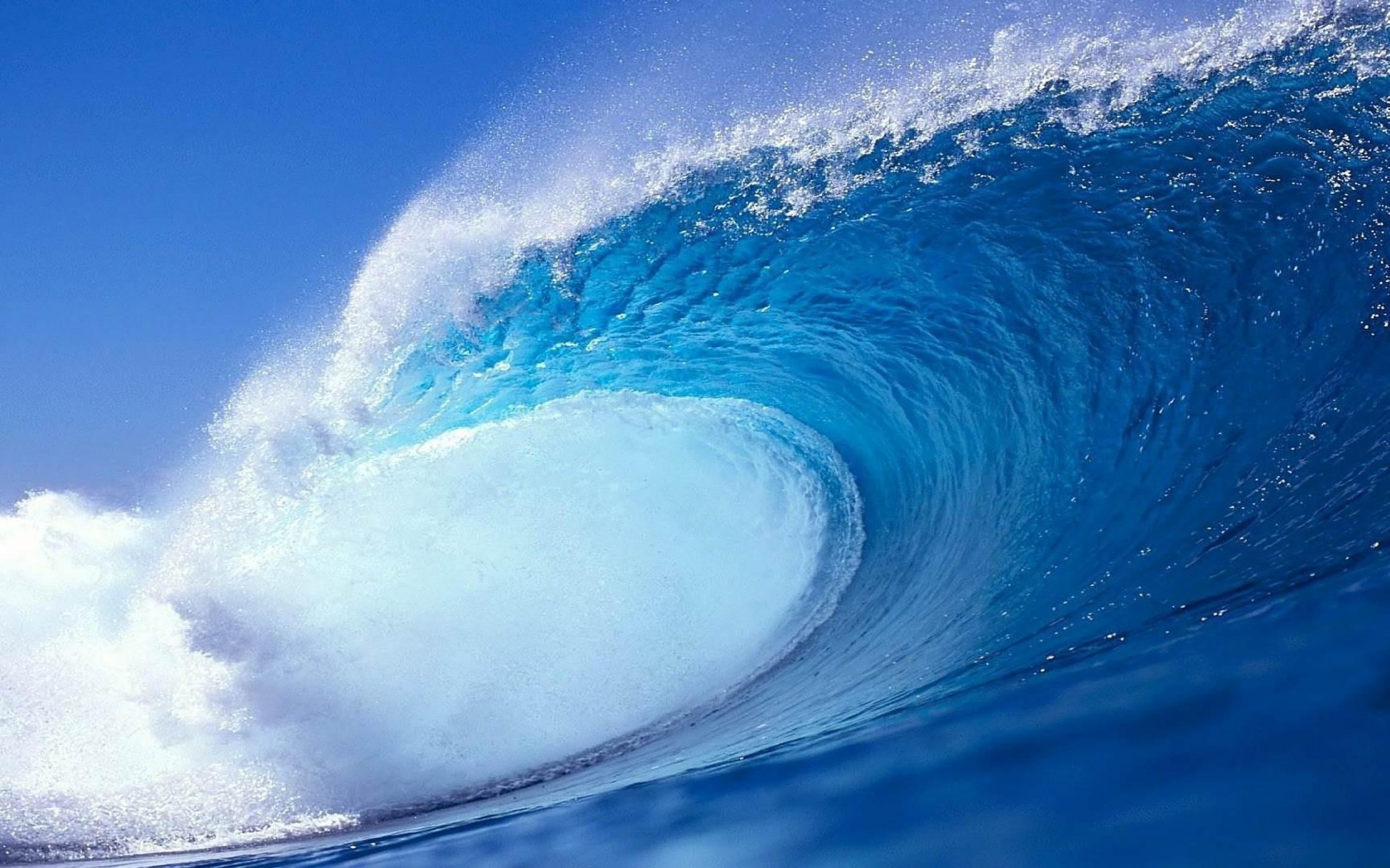 blue wave wallpaper