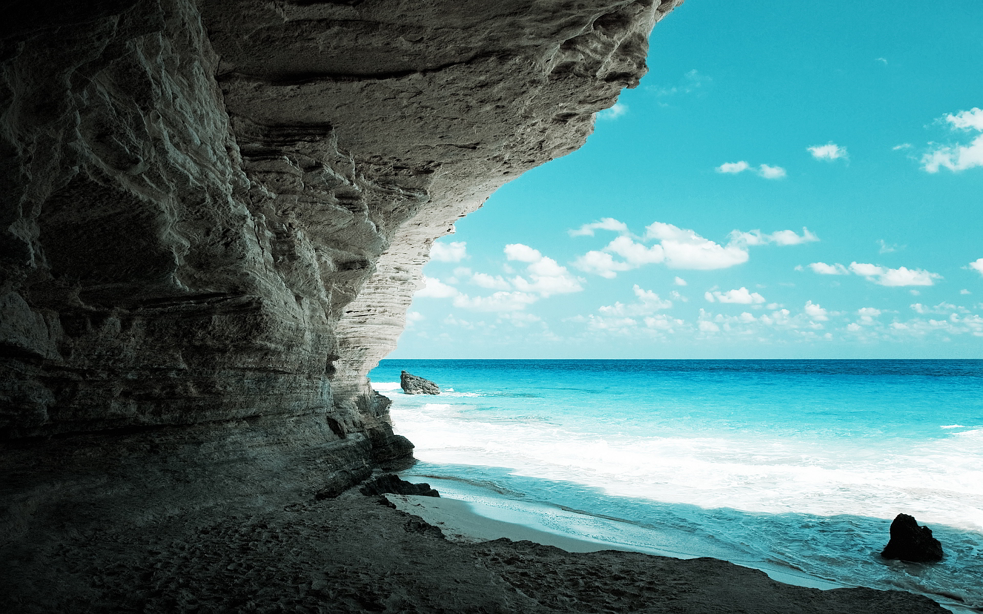 cave images beach