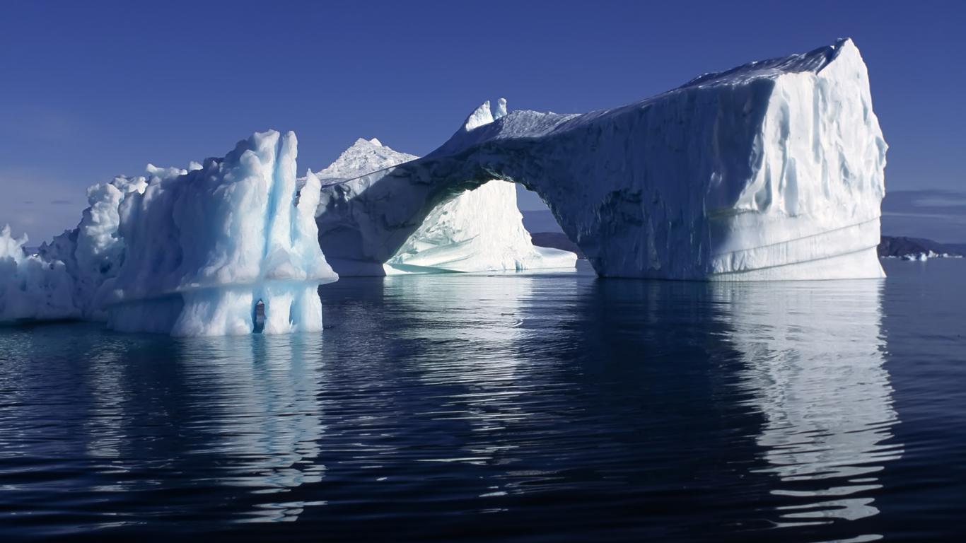 iceberg wallpaper landscape