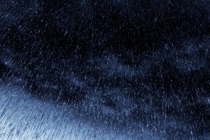 rainfall blue wallpaper