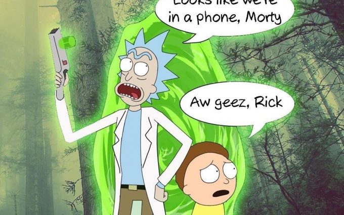 ricky and morty wallpapers hd 4k 23