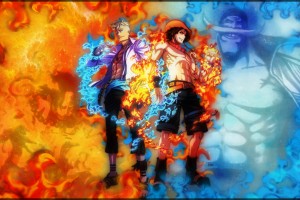 One Piece Portgas D. Ace Wallpapers Downloads A19 - Free cool beautiful 3d manga anime desktop mobile phone Backgrounds wallpapers downloads