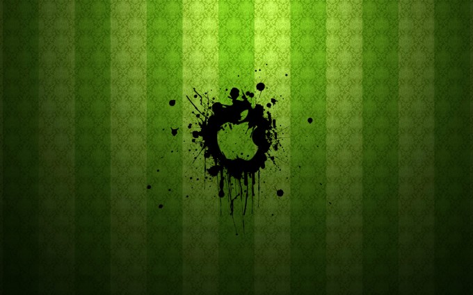 Apple Logo Wallpapers HD green punk