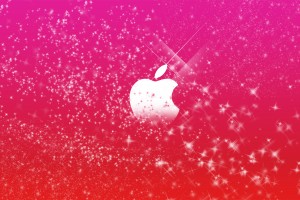 Apple Logo Wallpapers HD pink stars