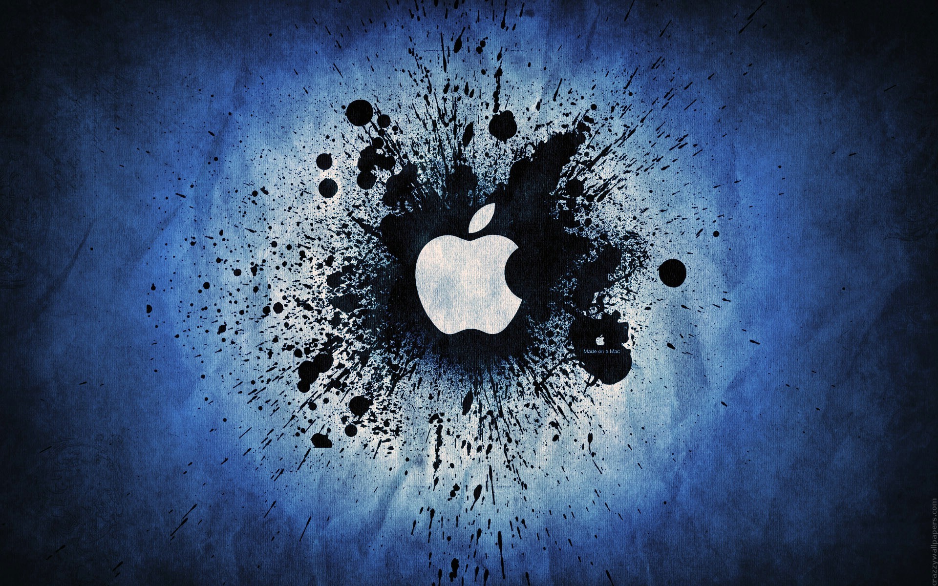 Apple Logo Wallpapers HD dark blue purple
