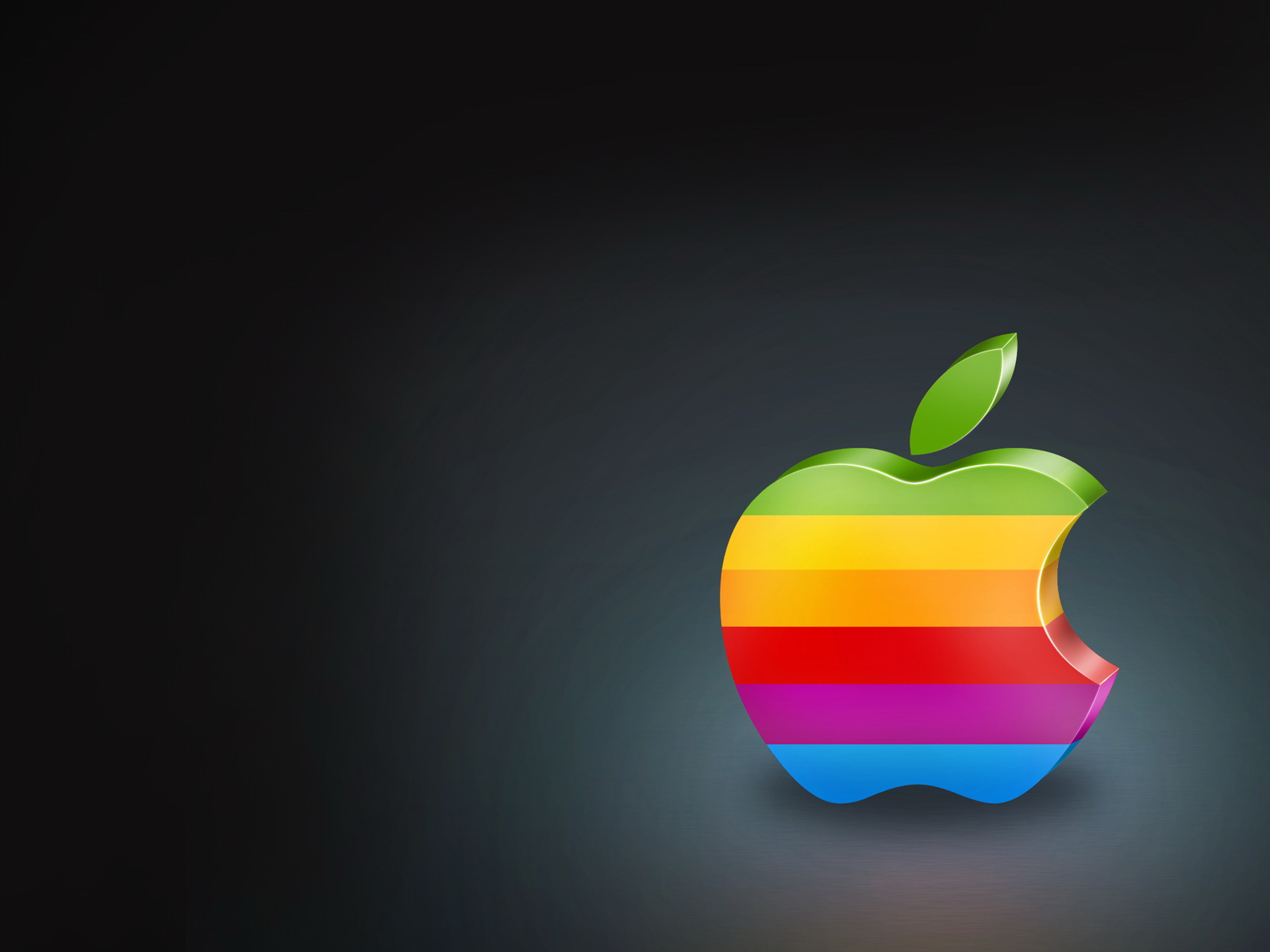 Apple Logo Wallpapers HD rainbow close up